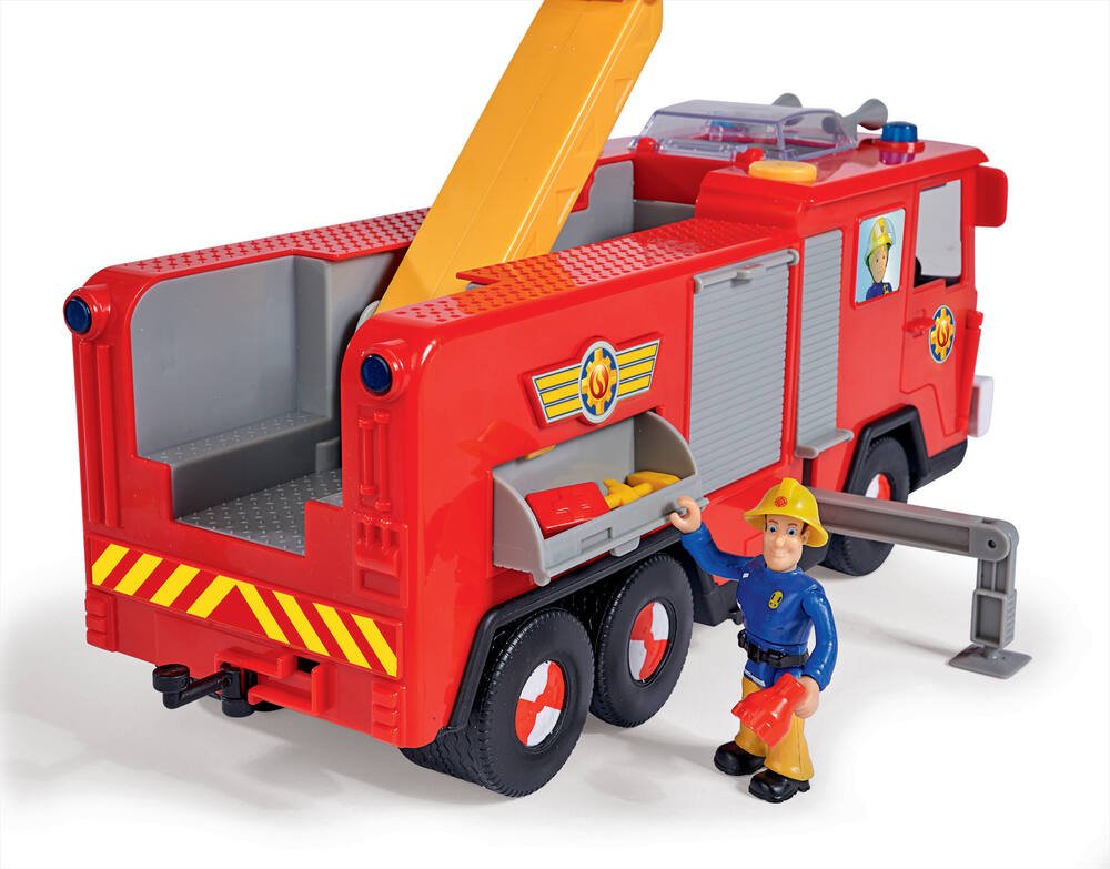 Sam le pompier - camion pompier jupiter, jouets 1er age