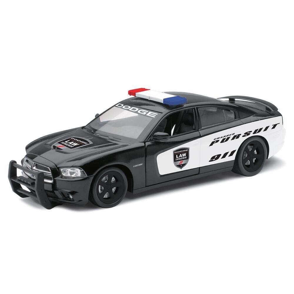Maquette en papier voiture de police