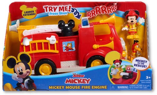 Disney - la caserne de pompier mickey 14 pieces - avec fonctions sonores -  jouet pour enfants des 3 ans - mcc19 GPTMCC19 - Conforama