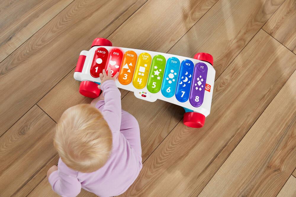 Fisher-Price Xylophone Bim Bam, instrument de musique, 6éléments | Mattel Fisher-Price Xylophone Bim Bam, instrument de musique, 6éléments | Mattel