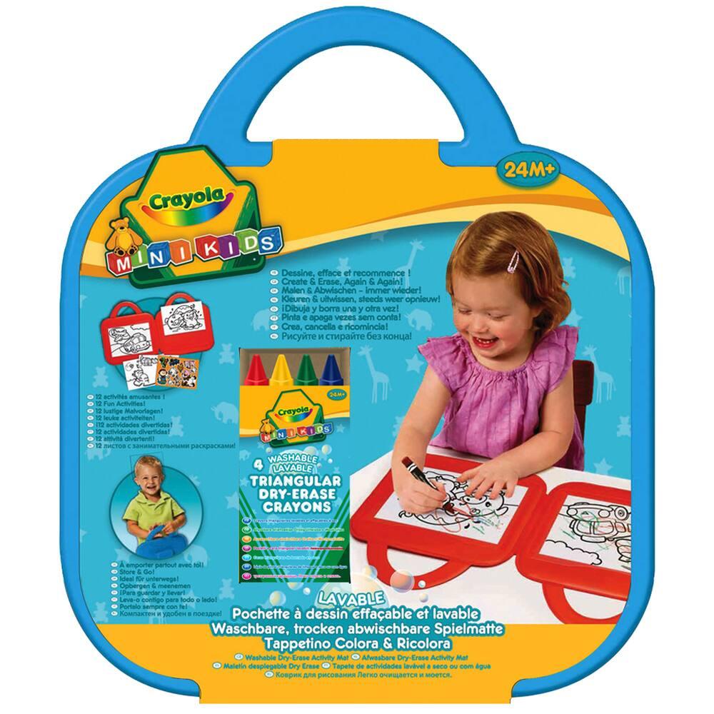 Mon Premier Pupitre Effacable A Sec Mini Kids Crayola Jouets 1er Age Joueclub