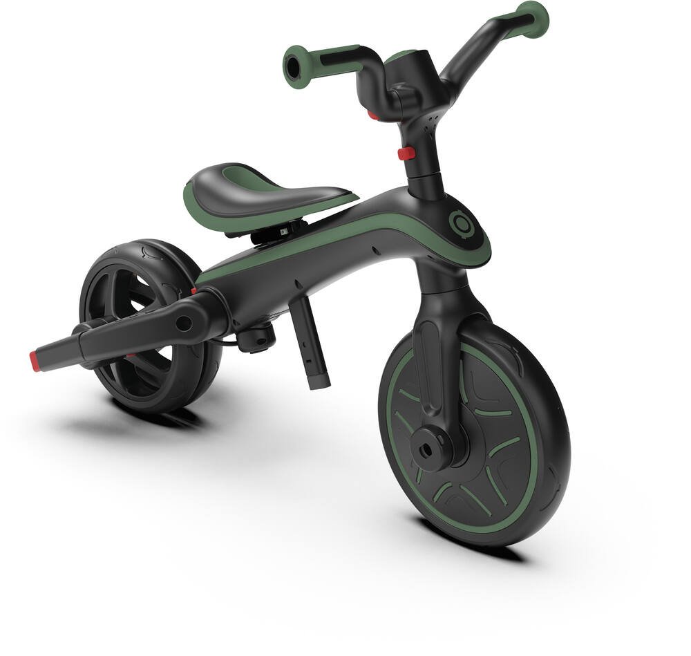 Acheter en ligne GLOBBER Tricycle Trike Explorer Foldable 4 in 1 (25 cm,  Gris, Noir) à bons prix et en toute sécurité 
