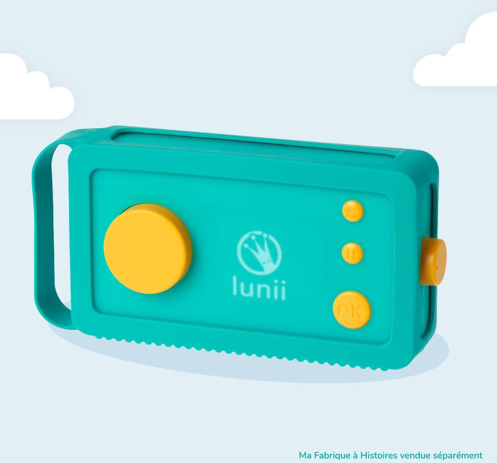 Lunii – Coque Officielle Odile En Silicone Violette – Protection Souple Et Colorée Pour Ma Fabrique à Histoires – Poignée Intégrée