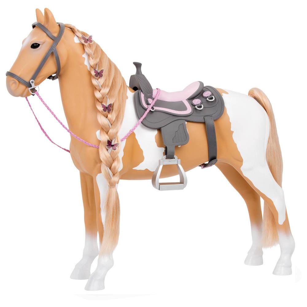 Cheval beige et blanc | poupees | jouéclub