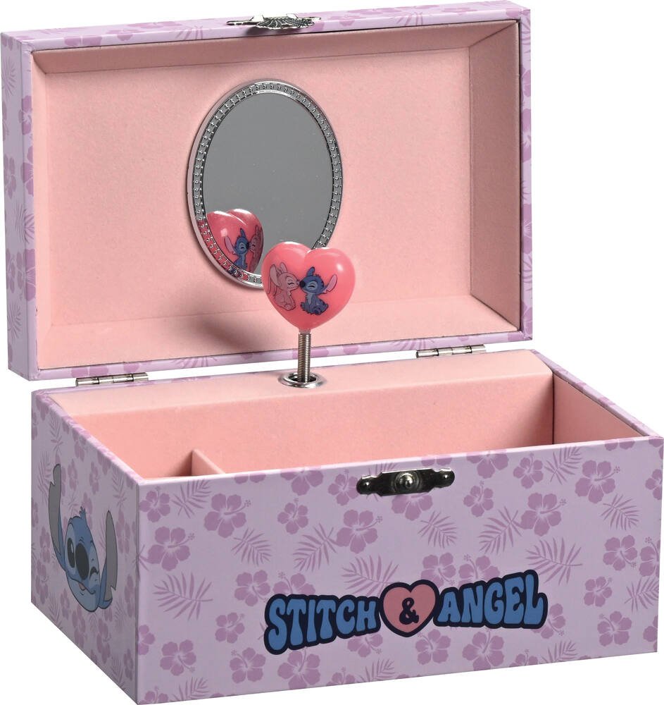 Stitch - boite a bijoux musicale, chambre enfants
