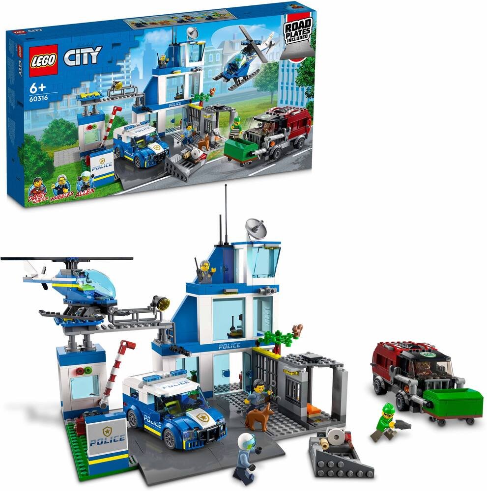 Lego City : Le commissariat de police - Jeux et jouets LEGO ® - Avenue des  Jeux