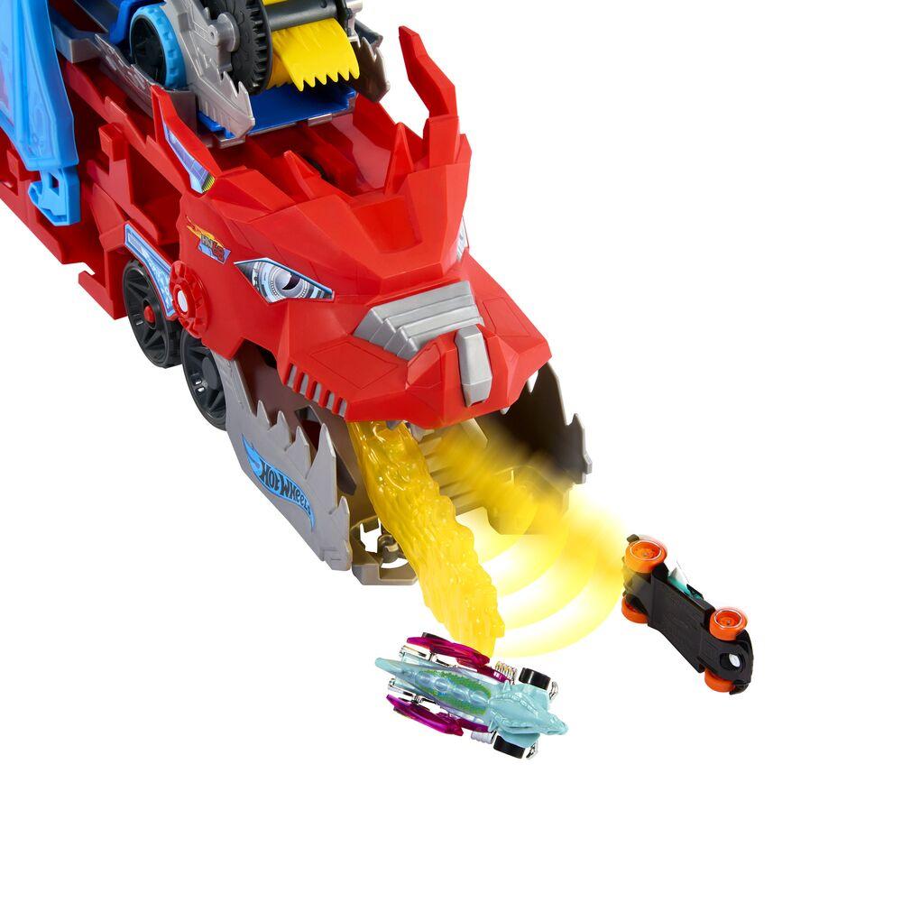 Hot Wheels - Transporteurs Super Crash - Mattel - Camion qui éjecte les voitures - Garçon - A partir de 3 ans - Jeux - Jouets Hot Wheels - Transporteurs Super Crash - Mattel - Camion qui éjecte les voitures - Garçon - A partir de 3 ans - Jeux - Jouets