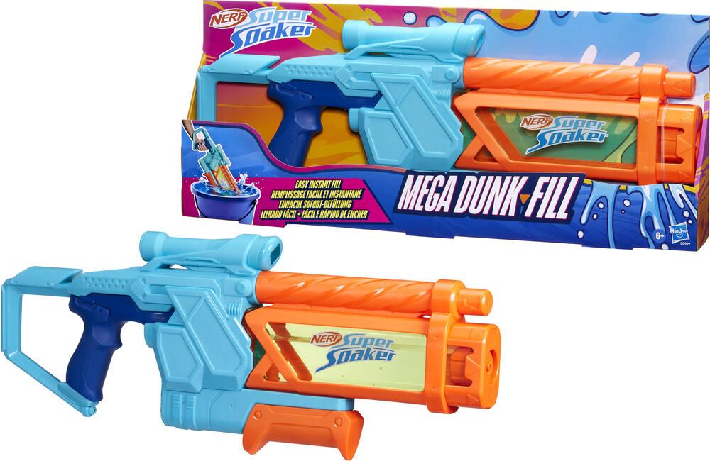 Nerf super soaker mega dunk-fill jeux exterieurs et sports