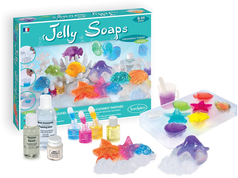 Jelly soaps, activites creatives et manuelles
