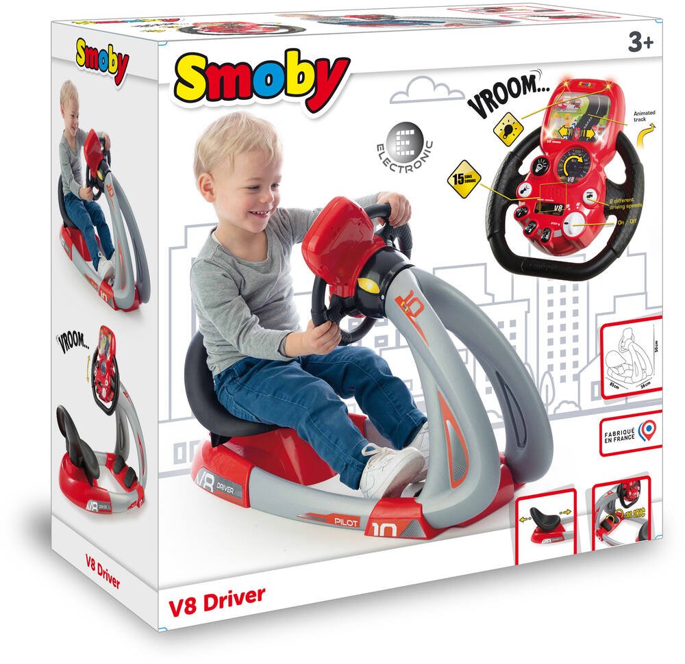 Volant Voiture Enfant Simulateur de Conduite Enfant Volant Porte