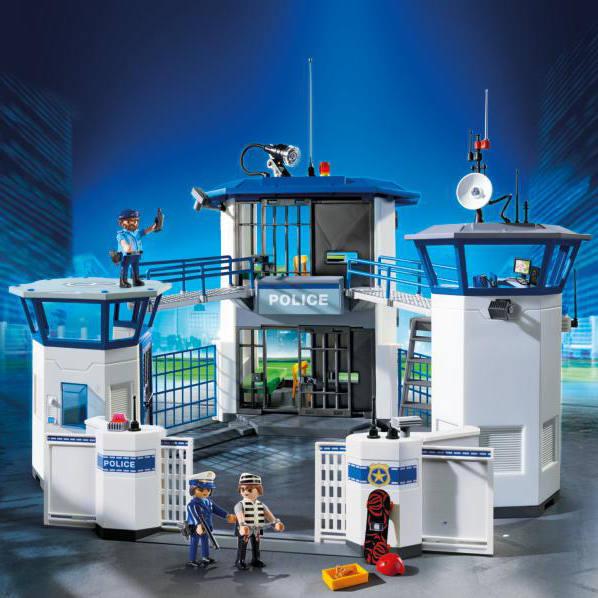 commissariat police playmobil jouet club