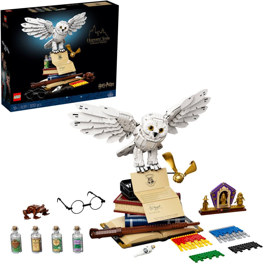 Lego®harry potter™ 76391 - icones de poudlard - edition collector, jeux de  constructions & maquettes