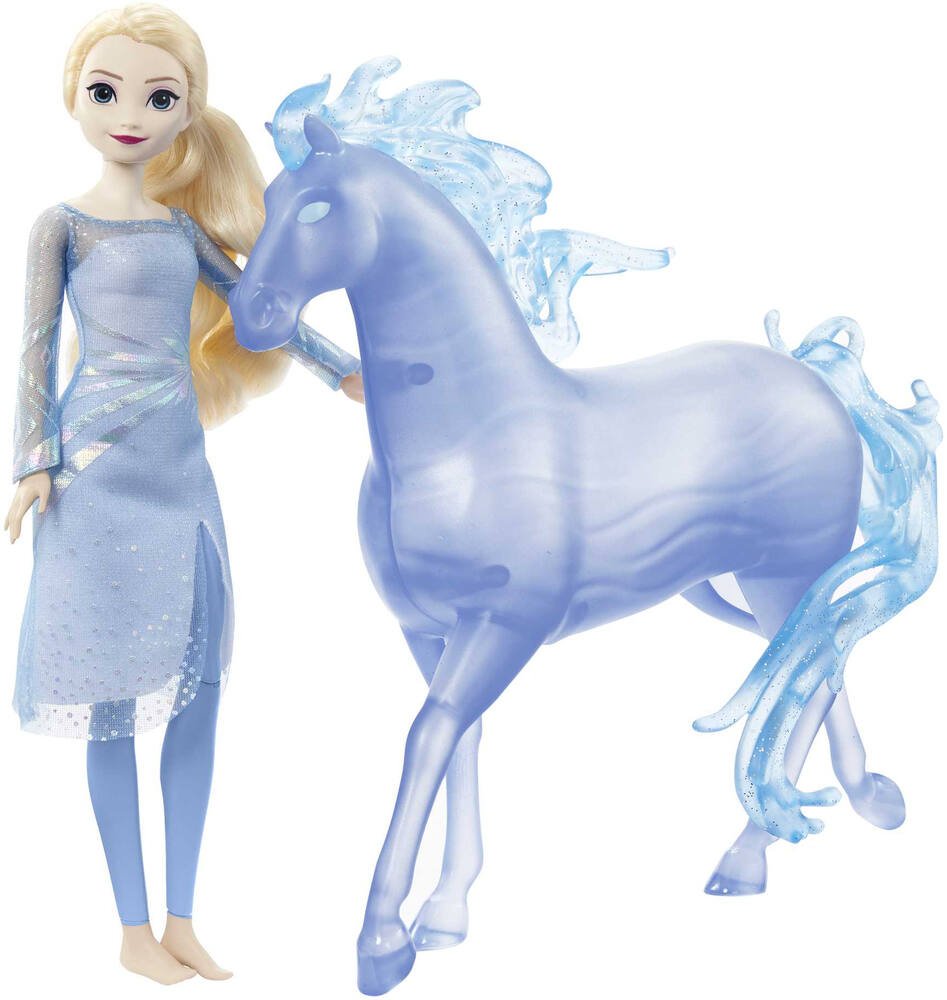 Frozen/Reine des Neiges – Cheval Nokk et poupée Elsa