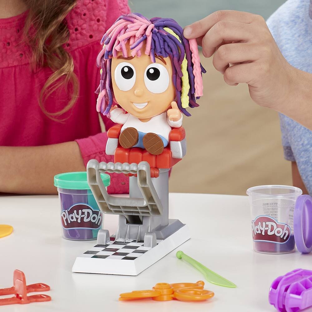 La pâte à modeler Play-Doh : le coiffeur, le snack-bar et le