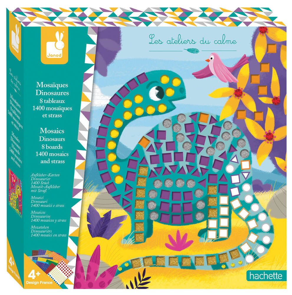Kit Créatif enfant - Atelier mosaïque - Jeux créatifs de 2 à 5 ans