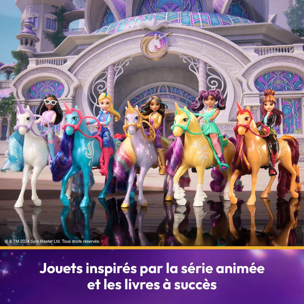 Unicorn Academy – River La Licorne & Isabel – Poupée 11,5 Cm – Accessoires