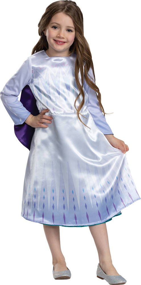 ELSA & ANNA® Filles Reine des Neiges Princesse Partie Costumée Déguisements  Robe de Soirée FR-DRESS-SEP302 (2-3 Ans, FR-SEP302) : : Jeux et  Jouets
