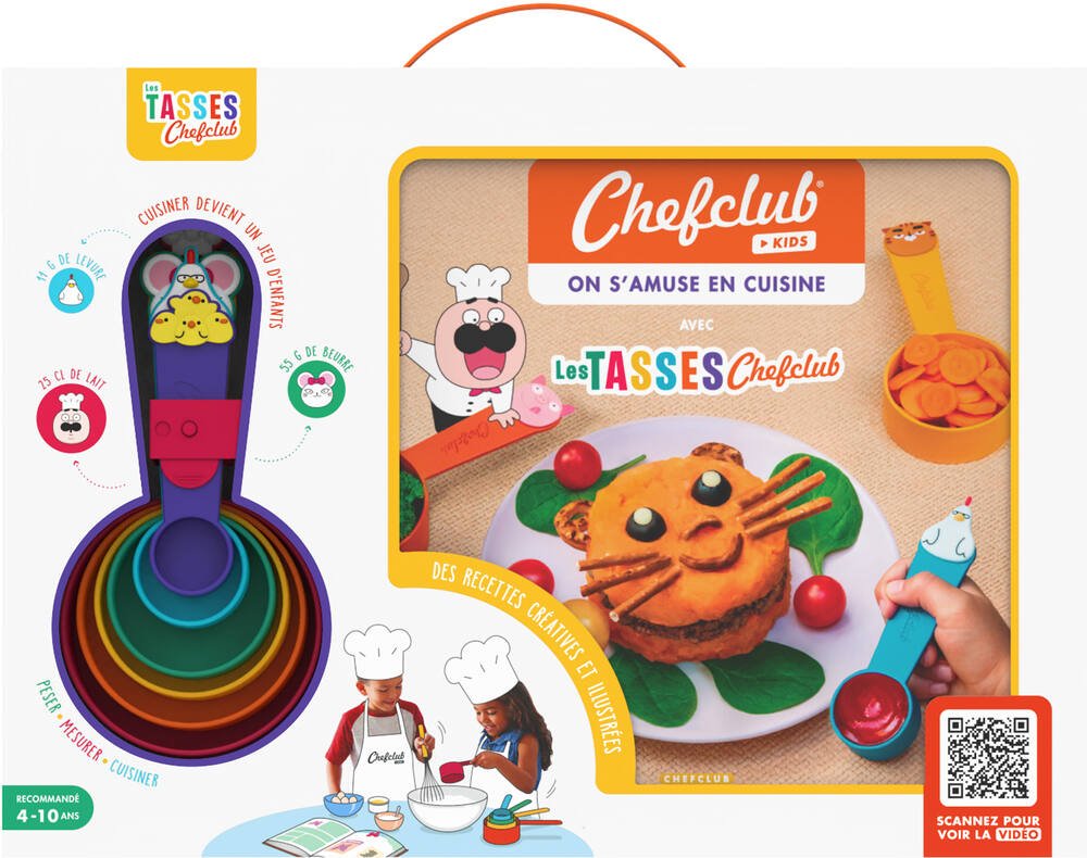 Coffret Chefclub Kids - On s'amuse en cuisine Chefclub : King Jouet, Faire  comme les grands Chefclub - Jeux d'imitation & Mondes imaginaires