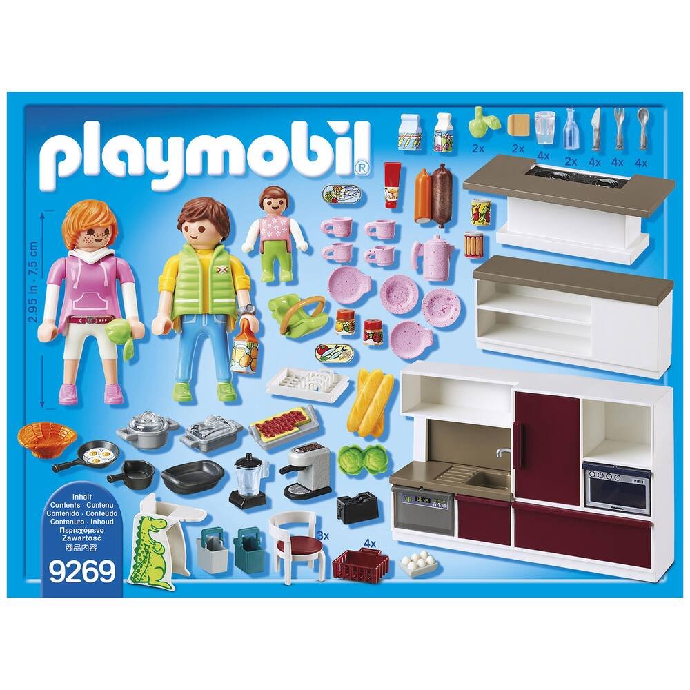 Promo Playmobil 9269 cuisine aménagée chez JouéClub
