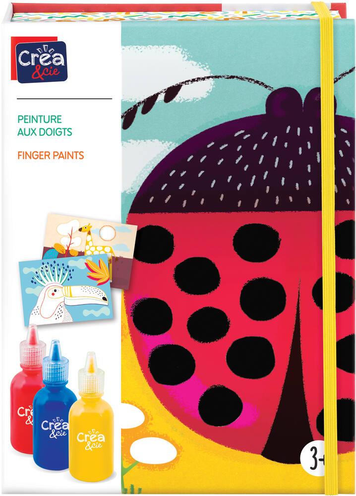 Kit De Peinture Au Doigt, Peinture A Doigt, Coffret Peinture Enfant