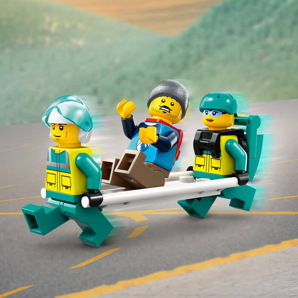 Lego City L'hélicoptère Des Urgences (60405)