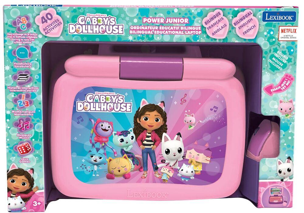 Jouet Gabby Chat Bureau Éducatif Gabby's Dollhouse - Jeux Interactifs - Dès 2 Ans - Fabriqué Italie éveil Sensoriel Enfant