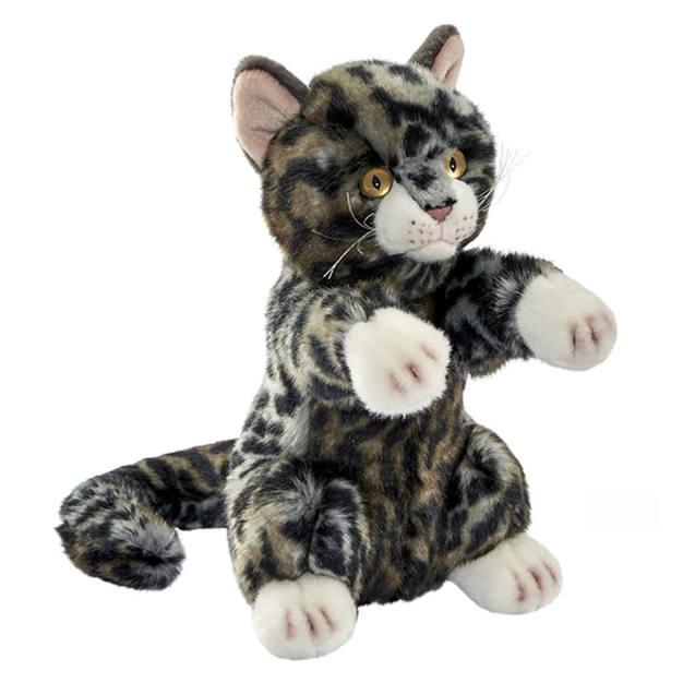 Peluche chat tigre dresse - 23 cm | peluche | jouéclub