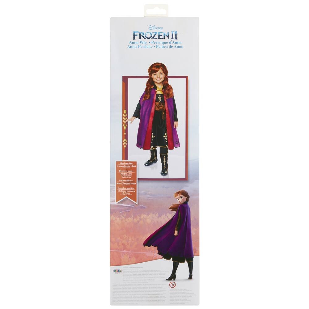 Perruque Anna : La Reine des Neiges (Frozen) - Jeux et jouets RueDeLaFete -  Avenue des Jeux