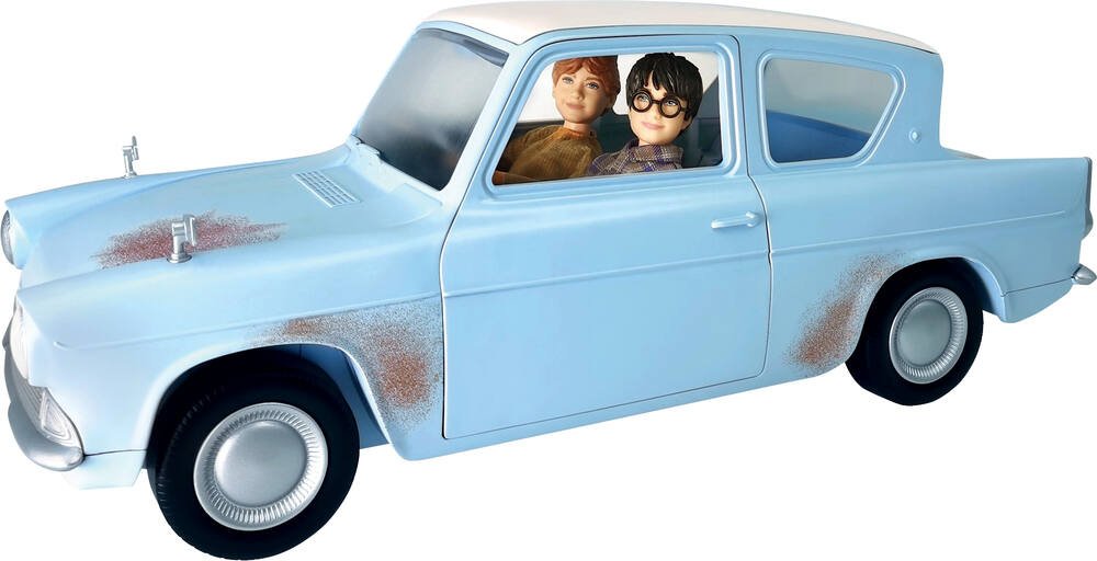 Harry potter - voiture et 2 poupÉes, figurines