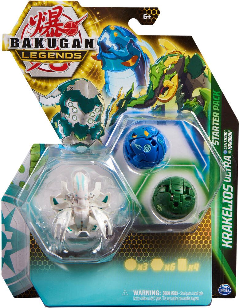 Bakugan - starter pack saison 5, figurines