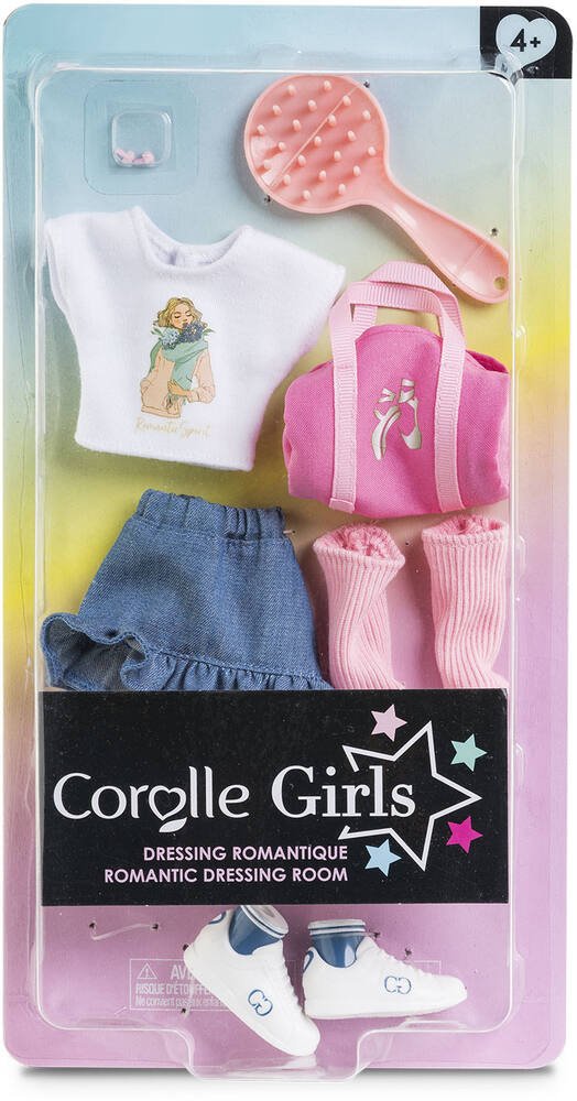 Corolle girls - dressing fluo - 7 accessoires - pour poupee