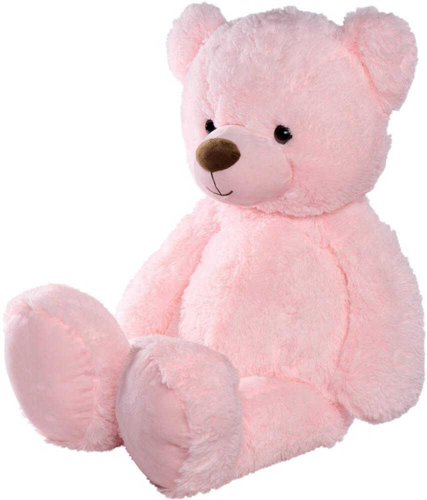 Peluche ours rose best sale