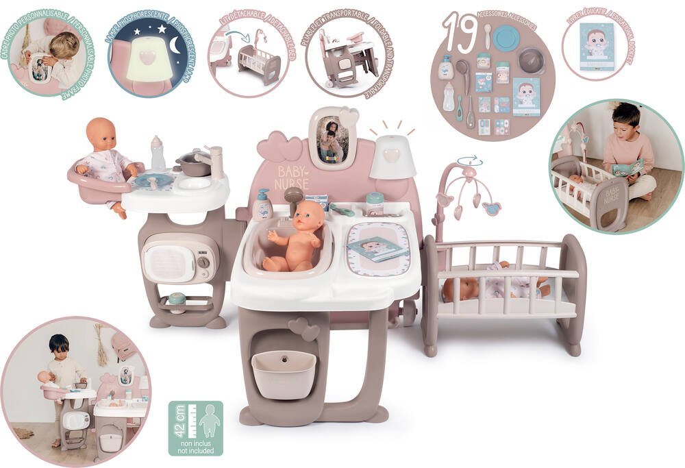 Smoby Bébé Nurse Maison de bébé