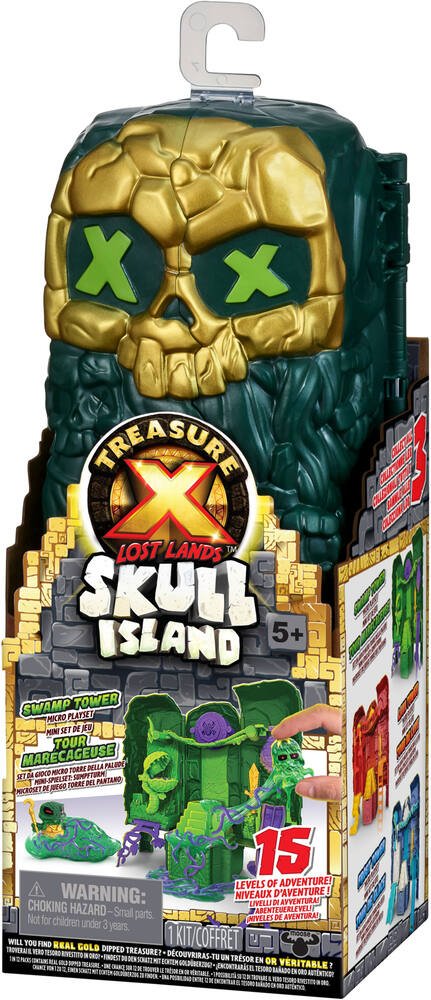 Tresor x - donjon skull island jungle - 22 cm, figurines