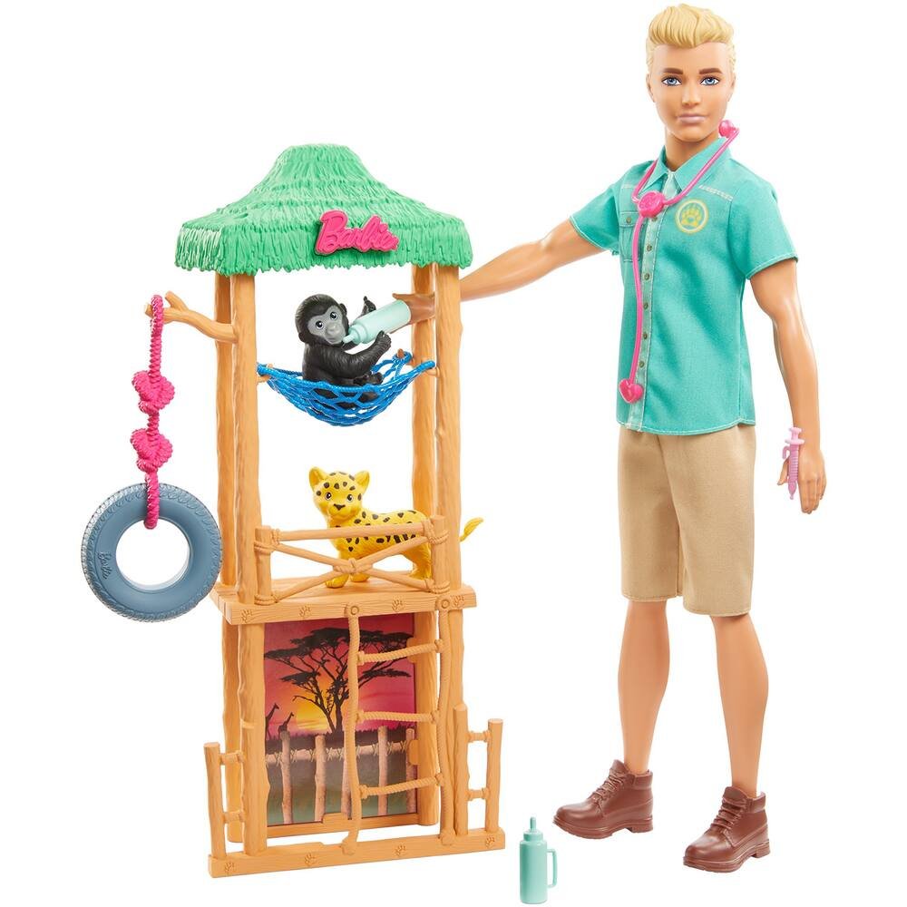 Barbie je peux être vétérinaire de zoo Mattel