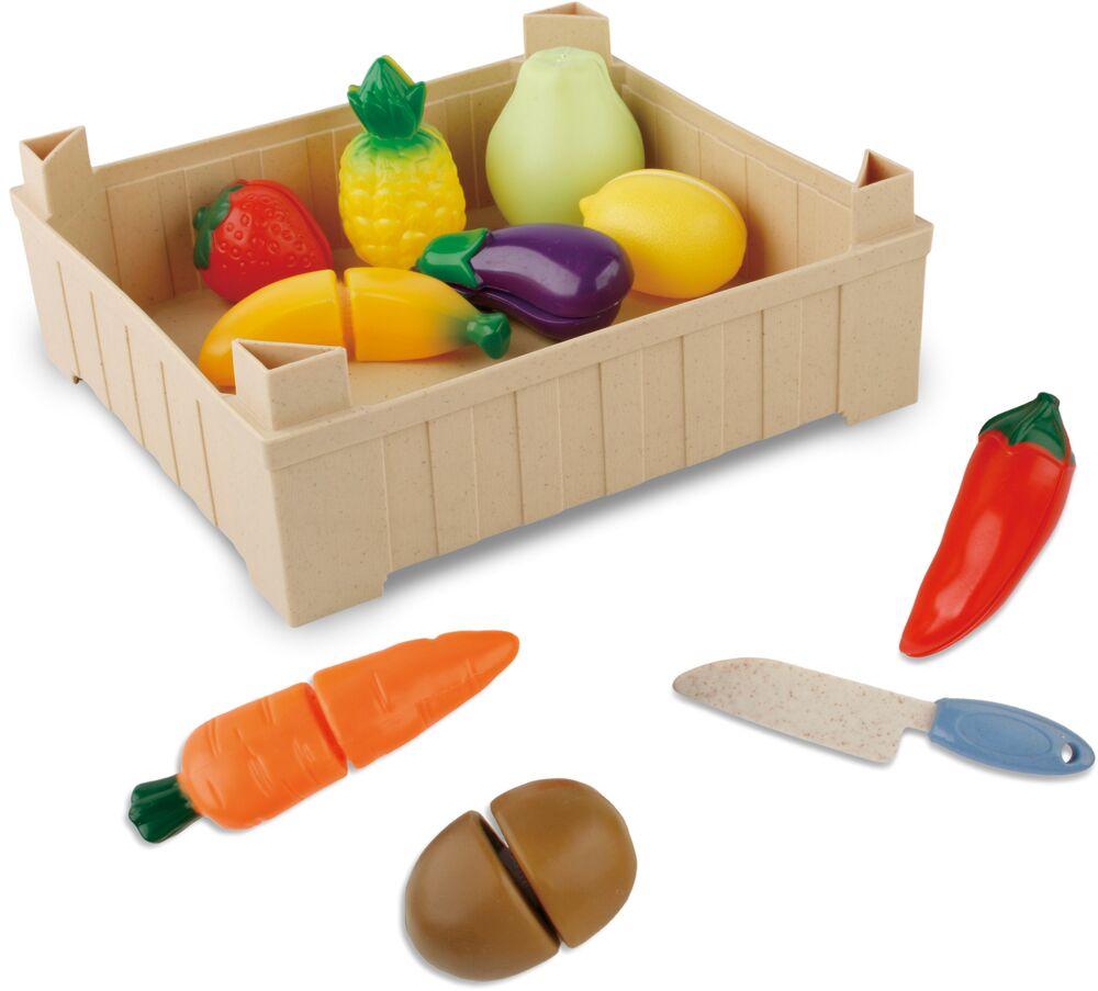 Fruits et legumes a trancher jeux d'imitation jouéclub