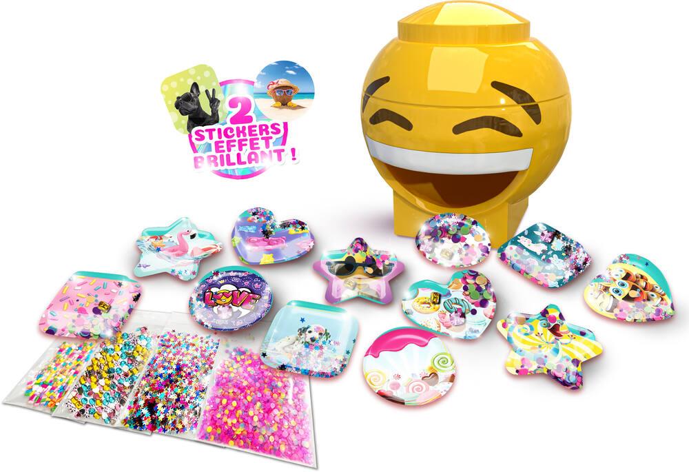 Autocollants 3D Corps Humain Fun Stickers – 61 Puffy Stickers, Fond Double Face – Jeu Créatif Réutilisable