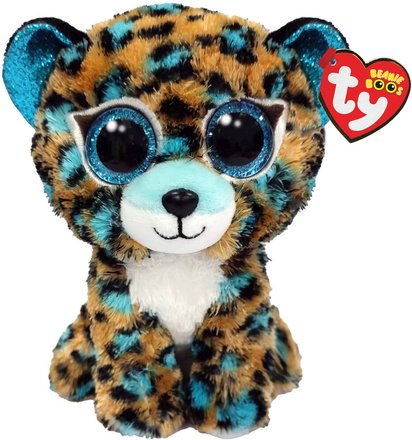 BEANIE BOO'S SMALL - PELUCHE COBALT LE LEOPARD 41078044.jpg