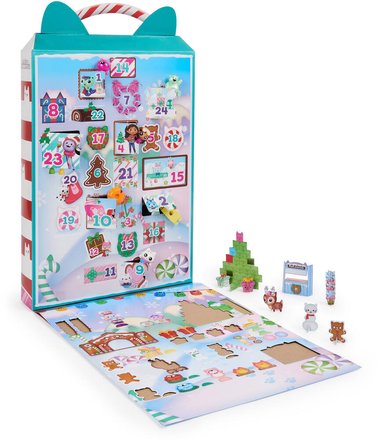 Calendrier de l'Avent 2024 en forme de poupée de Noël avec 24 cadeaux de  Noël - Chien bleu - Calendrier de l'Avent avec jouets surprise à  collectionner (calendrier de l'Avent 1) 