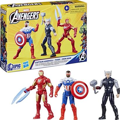AVENGERS EPIC HERO - PACK 3 FIGURINES 10 CM 41276255.jpg