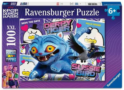 PUZZLE 100 PIECES XXL - KPOP DEMON HUNTERS - DERPY ET SUSSIE 41346633.jpg