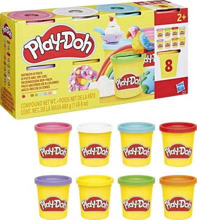 PLAY-DOH - PACK DE 8 POTS - RAINBOW 41227671.jpg