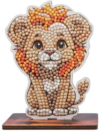 CRYSTAL ART FIGURINES A DIAMANTER - SAFARI LION 41173167.jpg