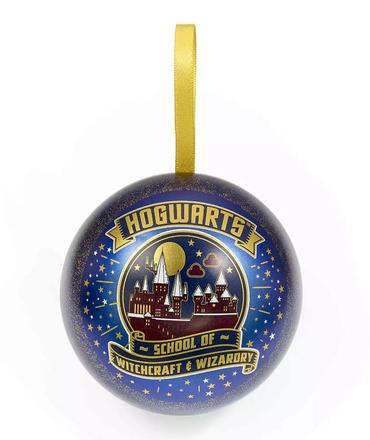 HARRY POTTER - BOULE DE NOEL ECOLE DE SORCELLERIE - COLLIER POUDLARD 41150499.jpg