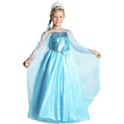 Déguisement Luxe Elsa : La Reine des Neiges (Frozen) : 3/4 ans Rubie's en  multicolore