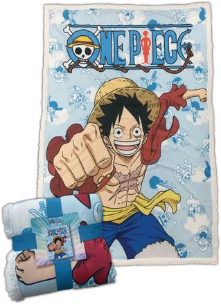 ONE PIECE PLAID SHERPA LUFFY 41108955.jpg