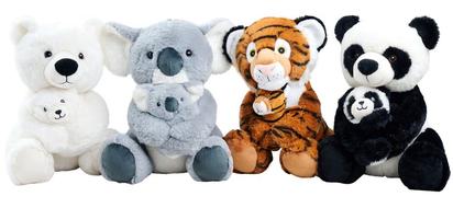 PELUCHE MAMAN ET BEBE ANIMAL SAUVAGE 41271669.jpg