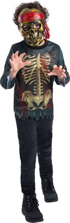 TOP ET MASQUE PIRATE ZOMBIE ENFANT - TAILLE 5-8 ANS 41287532.jpg