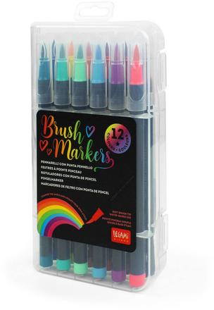SET OF 12 BRUSH MARKERS - BRUSH MARKERS - BRIGHT COLOURS 41103976.jpg