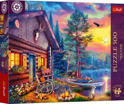PUZZLE 500P PREMIUM PLUS CABANE FIN DE SOIREE TREFL 41328462.jpg